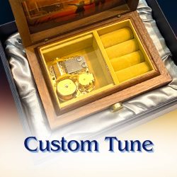 Custom Tune of Your Choice | Deluxe Wooden Music Box